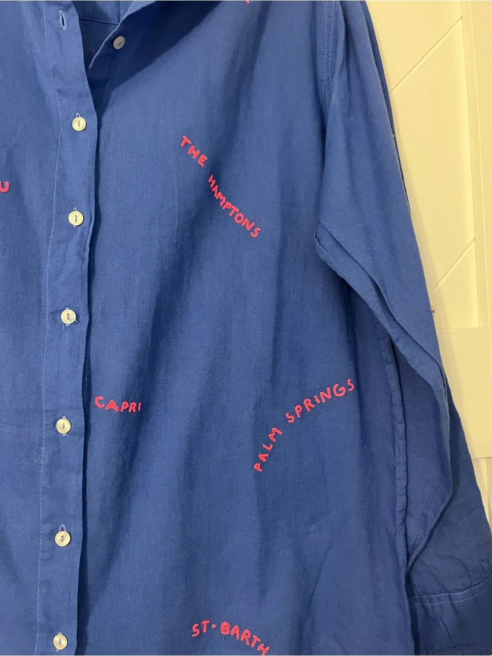 Sundry Vacation Destinations Button-Up Shirt - Picture 3 of 7